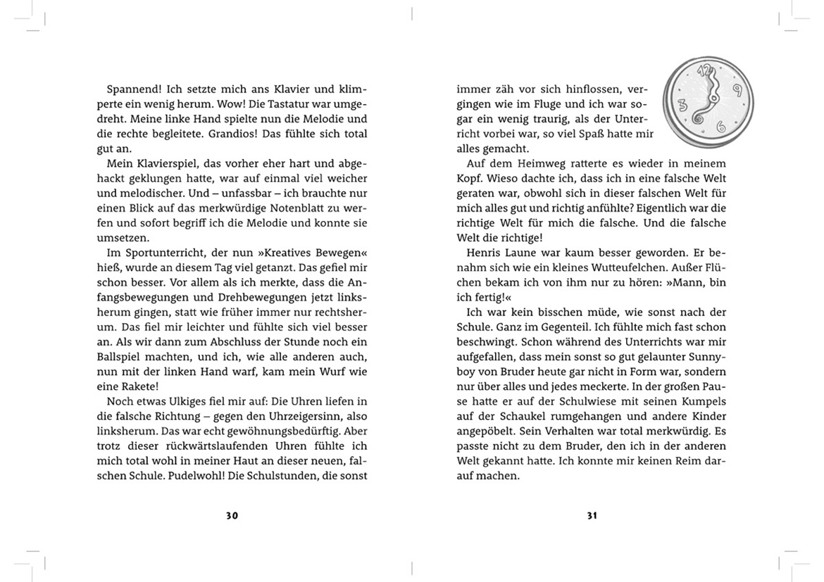 S.30 und 31 aus dem Buch Der Magische Handschuh